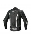 Geaca de piele sport/touring Alpinestars MISSILE V2 - Negru/Alb