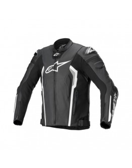 Geaca de piele sport/touring Alpinestars MISSILE V2 - Negru/Alb