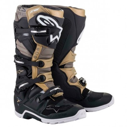 Cizme cross-enduro ALPINESTARS TECH 7 ENDURO DRYSTAR - Negru/Auriu