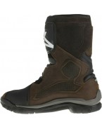 Cizme touring/adventure Alpinestars BELIZE Drystar Oiled Leather - Maro/Negru