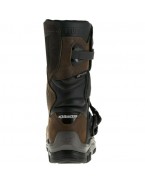 Cizme touring/adventure Alpinestars BELIZE Drystar Oiled Leather - Maro/Negru