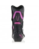 Cizme sport/touring ALPINESTARS SMX-6 STELLA V2 - Negru/Roz