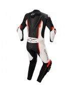 Combinezon de piele 1 piesa Alpinestars Missile V2 Tech Air Ready - Negru/Alb/Rosu