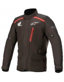 Geaca textil impermeabila Alpinestars Honda Gravity Drystar - Negru/rosu