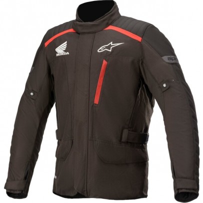 Geaca textil impermeabila Alpinestars Honda Gravity Drystar - Negru/rosu