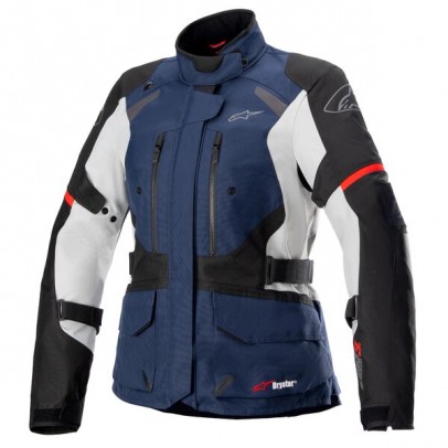 Geaca dama textil impermeabila Alpinestars STELLA ANDES Drystar V3 - Negru/Alb/Albastru