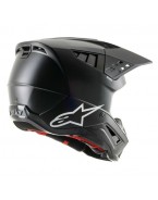 Casca cross-enduro Alpinestars Supertech S-M5 SOLID - Negru mat