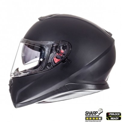 Casca integrala motociclete MT Thunder III SV negru mat (ochelari soare integrati)