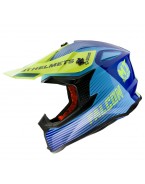 Casca off road MT Falcon System C3 galben fluor lucios