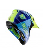 Casca off road MT Falcon System C3 galben fluor lucios