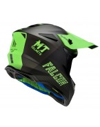 Casca off road MT Falcon System D6 verde fluor mat