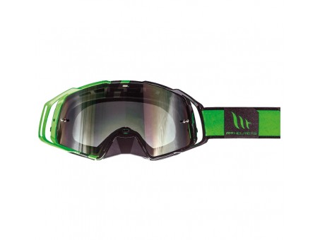 Ochelari MT off road (cross-enduro) MX EVO Stripes - Negru/Verde Fluor