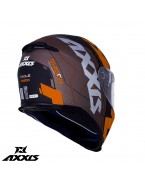 Casca integrala Axxis model Eagle SV Diagon D4 portocaliu mat (ochelari soare integrati)