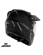 Casca adventure/touring/off road Axxis model wolf DS A1 negru mat