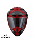 Casca adventure/touring/off road Axxis model Wolf DS Hydra B5 rosu mat