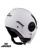 Casca Axxis model Metro A0 alb lucios (open face)