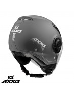 Casca Axxis model Metro A2 titanium mat (open face)