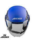 Casca Axxis model Metro A7 albastru mat (open face)