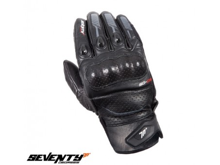 Manusi barbati racing vara Seventy model SD-C8 negru/gri