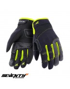 Manusi barbati Urban vara Seventy model SD-C48 negru/galben - degete tactile