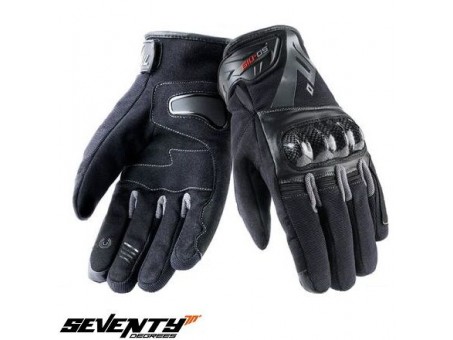 Manusi barbati Naked iarna Seventy model SD-N19 negru/gri - degete tactile