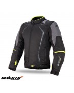 Geaca (jacheta) barbati Racing Seventy vara/iarna model SD-JR47 negru/galben fluor