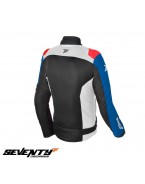 Geaca (jacheta) femei Racing vara Seventy model SD-JR50 negru/rosu/albastru