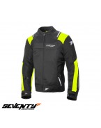 Geaca (jacheta) barbati Racing vara Seventy model SD-JR52 negru/galben fluor