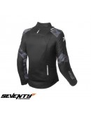 Geaca (jacheta) femei Racing vara Seventy model SD-JR54 negru/camuflaj