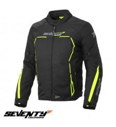 Geaca (jacheta) barbati Racing Seventy vara/iarna model SD-JR65 Negru,galben fluor