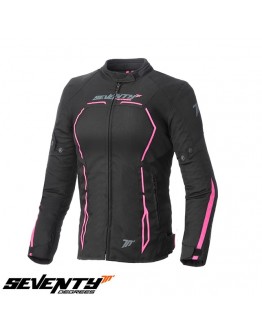 Geaca (jacheta) femei Racing Seventy vara/iarna model SD-JR67 negru/roz