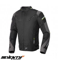 Geaca (jacheta) barbati Racing Seventy vara/iarna model SD-JR69 Negru,galben fluor