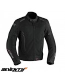 Geaca (jacheta) motociclete femei Touring vara Seventy model SD-JT36 negru/gri