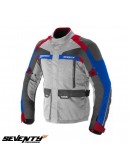 Geaca (jacheta) barbati Racing Seventy vara/iarna model SD-JT43 alb/rosu/albastru