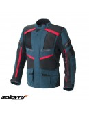 Geaca (jacheta) barbati Urban/Touring Seventy iarna model SD-JT81 Navy albastru/negru/rosu