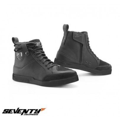 Ghete moto Urban Unisex Seventy model SD-BC7 negru