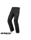 Pantaloni moto Touring unisex Seventy vara/iarna SD-PT1S negru (varianta SD-PT1 scurta)