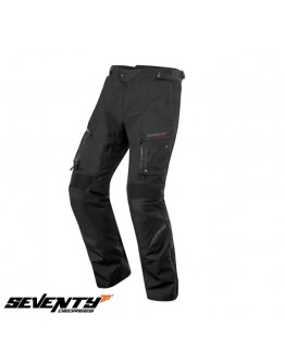 Pantaloni motociclete Touring unisex Seventy vara/iarna model SD-PT1S negru (varianta SD-PT1 scurta)