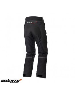 Pantaloni motociclete Touring unisex Seventy vara/iarna model SD-PT1S negru (varianta SD-PT1 scurta)