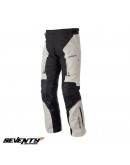 Pantaloni moto Touring unisex Seventy vara/iarna SD-PT1S negru/gri (varianta SD-PT1 scurta)