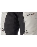 Pantaloni moto Touring unisex Seventy vara/iarna SD-PT1S negru/gri (varianta SD-PT1 scurta)