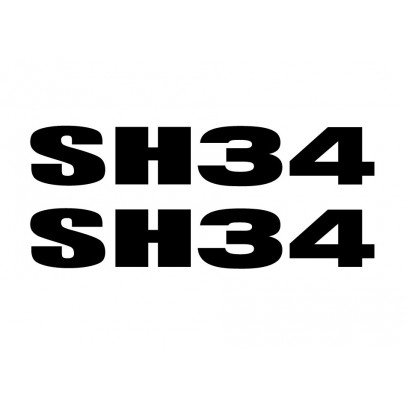 Stickers SHAD for SH34