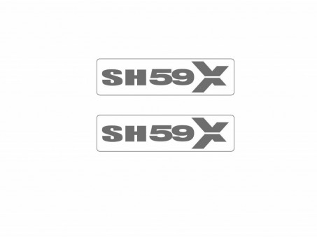 Stickers SHAD for SH59X