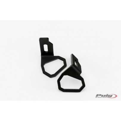 Support for original turn signal PUIG Negru