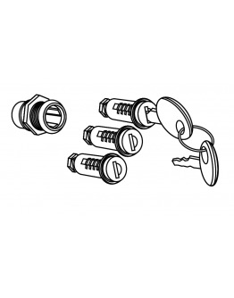 Key lock SHAD 200062R for SH35/SH36/SH43/SH42