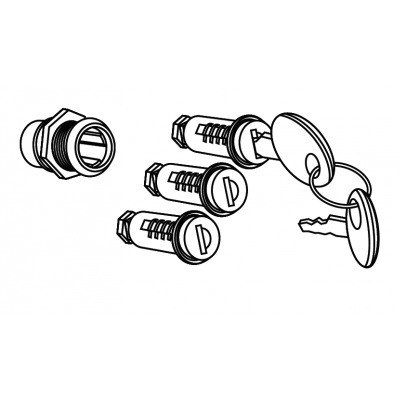 Key lock SHAD for SH35/SH36/SH43/SH42