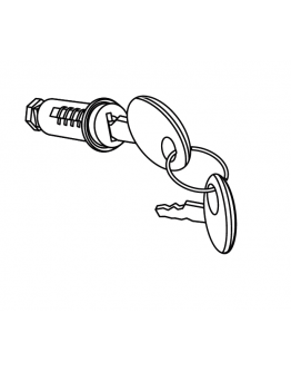 Key lock SHAD 201896R for SH58X/SH59X/SH50/SH48