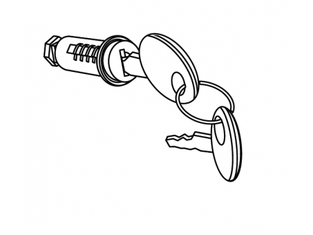 Key lock SHAD for SH45/SH39/SH37/SH34/SH33/SH29/SH26/SH46/SH40/SH44