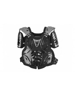 Protectie de piept POLISPORT XP2 JUNIOR Negru/Argintiu