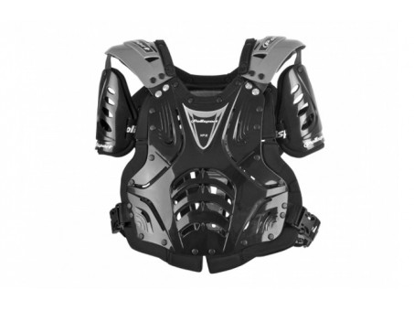 Protectie de piept POLISPORT XP2 JUNIOR Negru/Argintiu